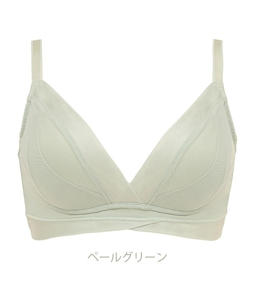 BRADELIS NEWYORK（ブラデリスニューヨーク）の「BRADELISHUGME Bralette ハグミーブラレット ブラデリス 補正下着 補整（ブラジャー・レディース・ブラック/ネイビー/ピンク系その他/ベージュ/ブルー系その他2/ベージュ系その他/グリーン/ラベンダー・LL/M/L/S/3L）」の18枚目の写真