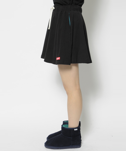 X-girl（エックスガール）の「CIRCULAR SKIRT（スカート・レディース・ブラック/アッシュ/ネイビー・2/1）」の7枚目の写真