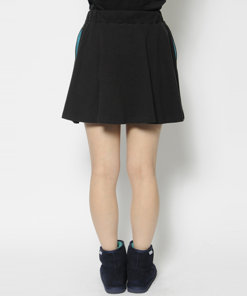 X-girl（エックスガール）の「CIRCULAR SKIRT（スカート・レディース・ブラック/アッシュ/ネイビー・2/1）」の8枚目の写真