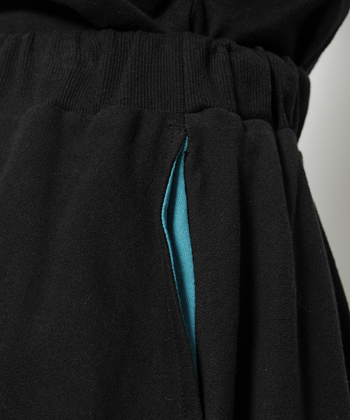 X-girl（エックスガール）の「CIRCULAR SKIRT（スカート・レディース・ブラック/アッシュ/ネイビー・2/1）」の4枚目の写真