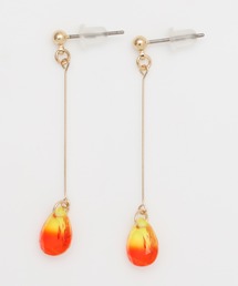 【倭物やカヤ】色移り雫ピアス