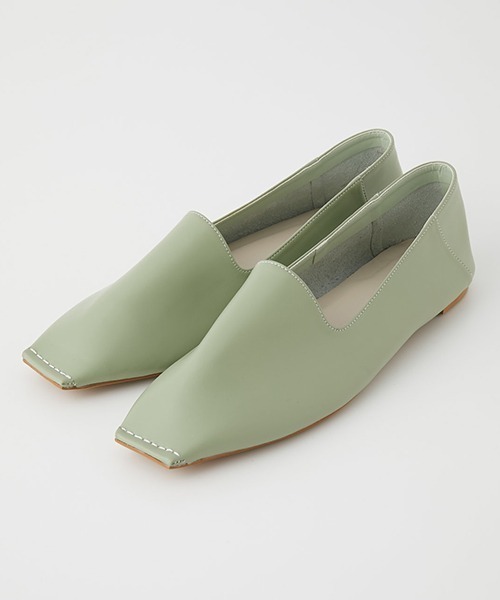 AZUL by moussy(アズールバイマウジー)の「STITCH TOES PUMPS/ステッチトーズパンプス(パンプス・レディース・ブラック/ライトベージュ/ライトカーキ・LARGE/MEDIUM/SMALL)」の14枚目の写真
