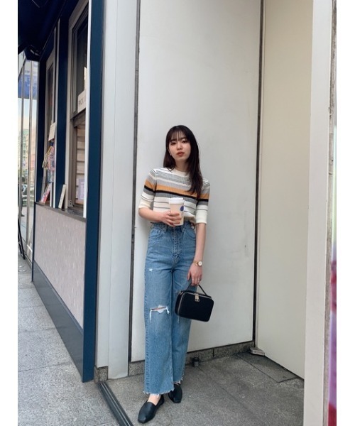 AZUL by moussy(アズールバイマウジー)の「STITCH TOES PUMPS/ステッチトーズパンプス(パンプス・レディース・ブラック/ライトベージュ/ライトカーキ・LARGE/MEDIUM/SMALL)」の19枚目の写真