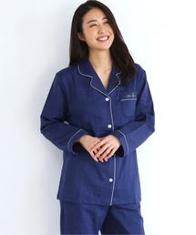 blooming FLORA | 【 ダブルガーゼ 綿100％ 】  シャツパジャマ セットアップ(ルームウェア/パジャマ)