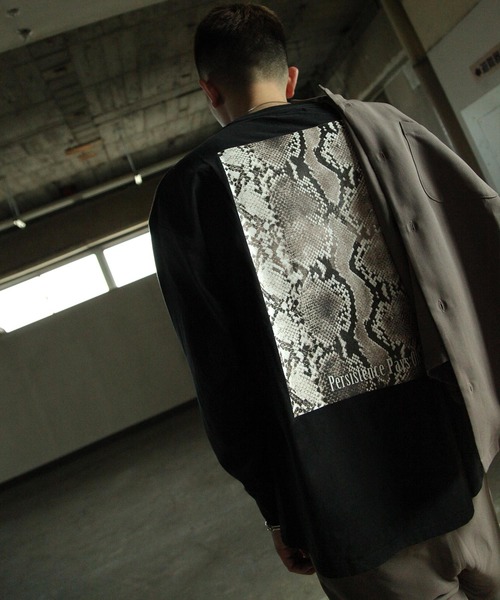 NILWAY(ニルウェイ)の「【Nilway】【USAコットン】バック柄プリントロンT/ロングTシャツ(Tシャツ/カットソー・メンズ・ホワイト系1/ホワイト系2/ホワイト系3/ホワイト系4/ホワイト系5/ブラック系1/ブラック系2/ブラック系3/ブラック系4/ブラック系5・MEDIUM/LARGE/X-LARGE)」の7枚目の写真