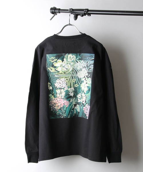 NILWAY(ニルウェイ)の「【Nilway】【USAコットン】バック柄プリントロンT/ロングTシャツ(Tシャツ/カットソー・メンズ・ホワイト系1/ホワイト系2/ホワイト系3/ホワイト系4/ホワイト系5/ブラック系1/ブラック系2/ブラック系3/ブラック系4/ブラック系5・MEDIUM/LARGE/X-LARGE)」の8枚目の写真