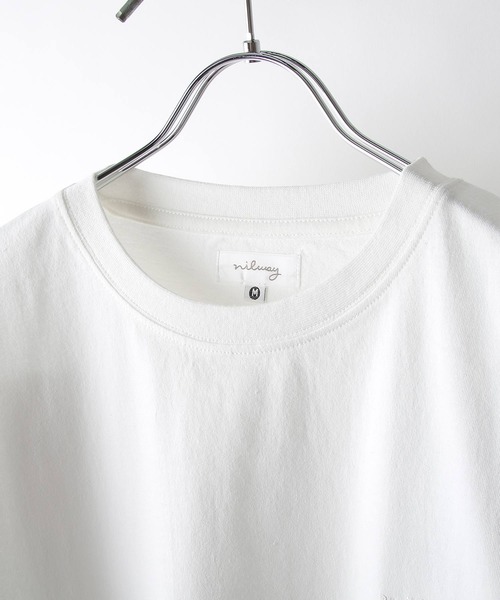 NILWAY(ニルウェイ)の「【Nilway】【USAコットン】バック柄プリントロンT/ロングTシャツ(Tシャツ/カットソー・メンズ・ホワイト系1/ホワイト系2/ホワイト系3/ホワイト系4/ホワイト系5/ブラック系1/ブラック系2/ブラック系3/ブラック系4/ブラック系5・MEDIUM/LARGE/X-LARGE)」の17枚目の写真