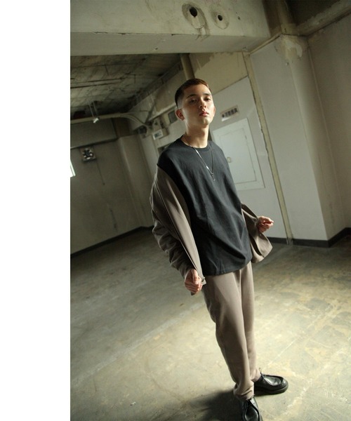 NILWAY(ニルウェイ)の「【Nilway】【USAコットン】バック柄プリントロンT/ロングTシャツ(Tシャツ/カットソー・メンズ・ホワイト系1/ホワイト系2/ホワイト系3/ホワイト系4/ホワイト系5/ブラック系1/ブラック系2/ブラック系3/ブラック系4/ブラック系5・MEDIUM/LARGE/X-LARGE)」の22枚目の写真