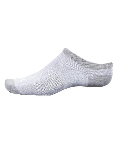 UNDER ARMOUR（アンダーアーマー）の「UAノーショー ソックス （3足セット）（トレーニング/レディース）（ソックス/靴下・レディース・ブラック系その他・SM/MD）」の5枚目の写真