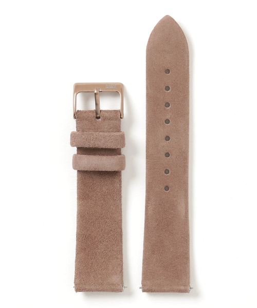 KLASSE14(クラスフォーティーン)の「〈KLASSE14/クラス14〉DISCO VOLANTE CROCODILE STRAP/ディスコボランテ クロコダイル 替えベルト 20mm・17mm(アナログ腕時計・メンズ・ブラウン系その他/ブラック/ブラウン・17/20)」の3枚目の写真