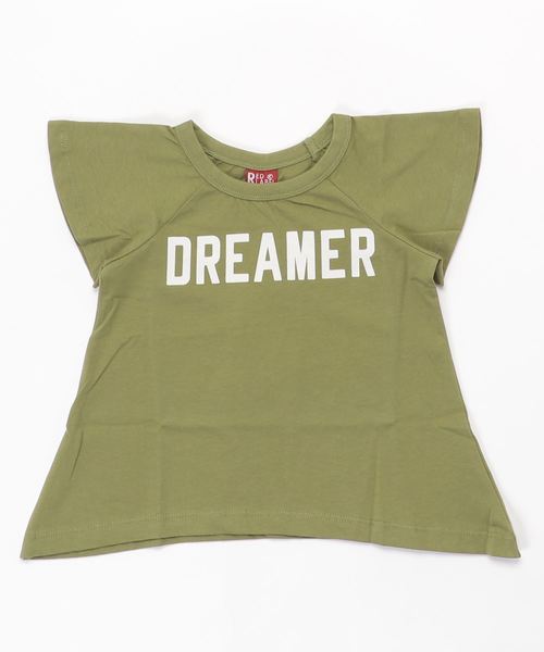 RED LABEL（レッドレーベル）の「DREAMER T-SHIRTS（Tシャツ/カットソー・キッズ・ベージュ/カーキ/オフホワイト/ピンク/ミント・90/100/110/120/130/140/150/160）」の3枚目の写真