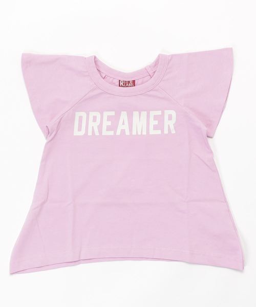 RED LABEL（レッドレーベル）の「DREAMER T-SHIRTS（Tシャツ/カットソー・キッズ・ベージュ/カーキ/オフホワイト/ピンク/ミント・90/100/110/120/130/140/150/160）」の5枚目の写真