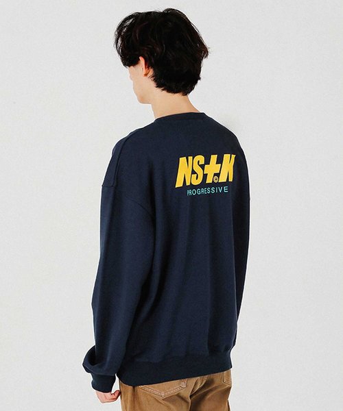 BRIEFING ネイビー トレーナー M 9SEVENTY ストレッチスナップ ニューヨーク・ヤンキース ネイビー