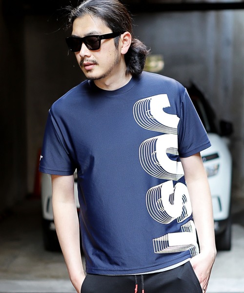 RATTLE TRAP(ラトルトラップ)の「【JUST PLAY】メッシュTシャツ(Tシャツ/カットソー・メンズ・ホワイト/グレー/ネイビー/ブラック・L/M/S)」の1枚目の写真