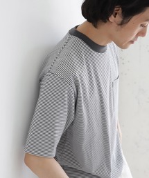 『UR TECH』ミジンボーダー Tシャツ