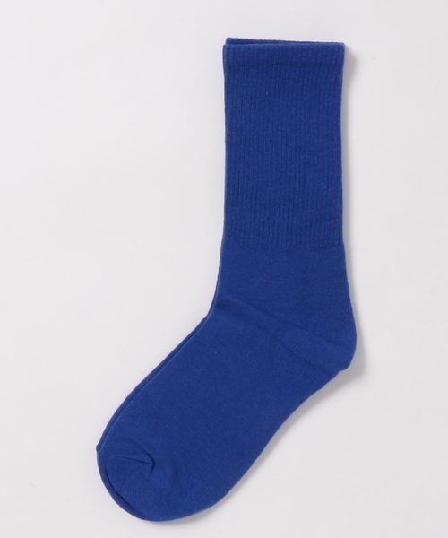 Fun & Daily(ファンアンドデイリー)の「F&D : カラーリブミドルソックス(ソックス/靴下・レディース・パープル/ブラック/グレー/ピンク/グリーン系その他/グリーン/オレンジ/ブルー/ホワイト・FREE)」の6枚目の写真