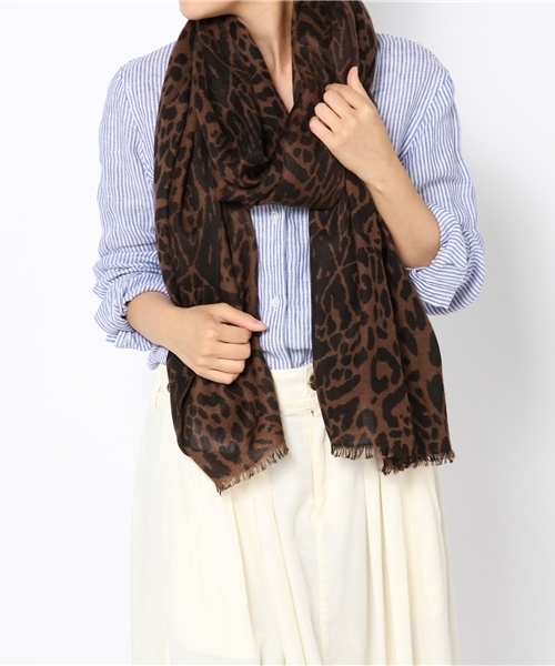 DOUCE GLOIRE LEOPARD ストール