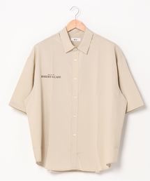 WEGO | WEGO/＊2020秋＊レトロロゴビッグシルエット5分袖シャツ(シャツ/ブラウス)