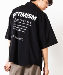 WEGO | WEGO/＊2020秋＊レトロロゴビッグシルエット5分袖シャツ(シャツ/ブラウス)