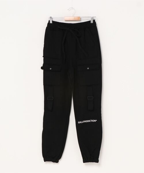 GALLIS ADDICTION（ガリスアディクション）の「GA SWEAT BUSH PANTS/スウェット ブッシュ ジョガーパンツ（その他パンツ・メンズ・ブラック/ブラウン・M/L）」の12枚目の写真