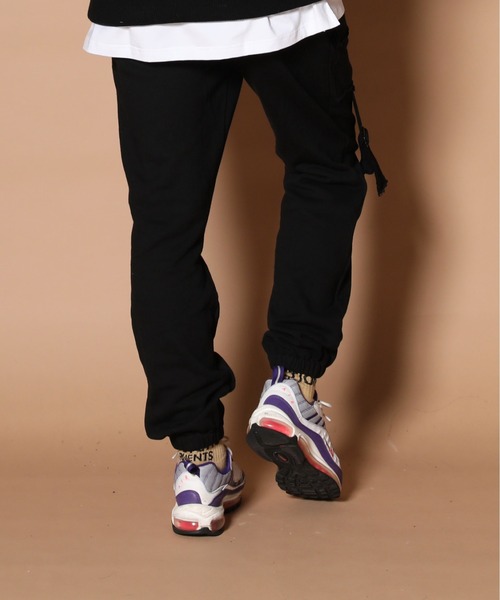 GALLIS ADDICTION（ガリスアディクション）の「GA SWEAT BUSH PANTS/スウェット ブッシュ ジョガーパンツ（その他パンツ・メンズ・ブラック/ブラウン・M/L）」の8枚目の写真
