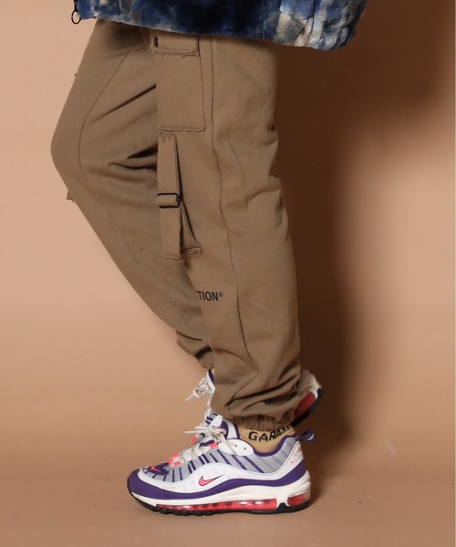 GALLIS ADDICTION（ガリスアディクション）の「GA SWEAT BUSH PANTS/スウェット ブッシュ ジョガーパンツ（その他パンツ・メンズ・ブラック/ブラウン・M/L）」の11枚目の写真