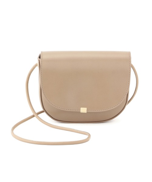 ROPE' PICNIC（ロペピクニック）の「【WEB限定カラー:キナリ・ライトグリーン】プチスクエアメタルフラップミニショルダーバッグ（ショルダーバッグ・レディース・ブラック/オリーブ/キャメル/ライトグリーン/グレー/キナリ/ベージュ・FREE）」の4枚目の写真