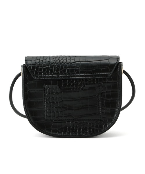 ROPE' PICNIC（ロペピクニック）の「【WEB限定カラー:キナリ・ライトグリーン】プチスクエアメタルフラップミニショルダーバッグ（ショルダーバッグ・レディース・ブラック/オリーブ/キャメル/ライトグリーン/グレー/キナリ/ベージュ・FREE）」の12枚目の写真