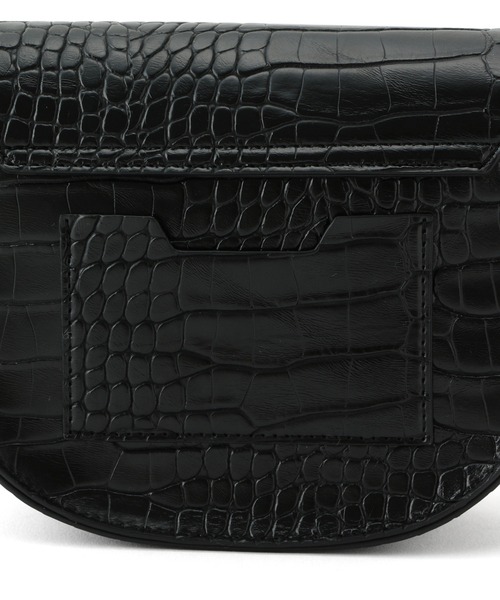 ROPE' PICNIC（ロペピクニック）の「【WEB限定カラー:キナリ・ライトグリーン】プチスクエアメタルフラップミニショルダーバッグ（ショルダーバッグ・レディース・ブラック/オリーブ/キャメル/ライトグリーン/グレー/キナリ/ベージュ・FREE）」の15枚目の写真