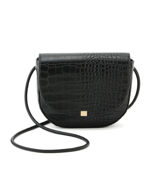 ROPE' PICNIC（ロペピクニック）の「【WEB限定カラー:キナリ・ライトグリーン】プチスクエアメタルフラップミニショルダーバッグ（ショルダーバッグ・レディース・ブラック/オリーブ/キャメル/ライトグリーン/グレー/キナリ/ベージュ・FREE）」の16枚目の写真