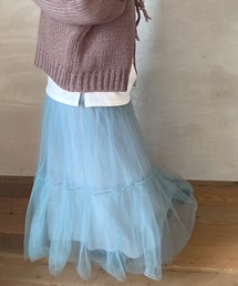 archives | チュールプリーツティアードスカート(スカート)