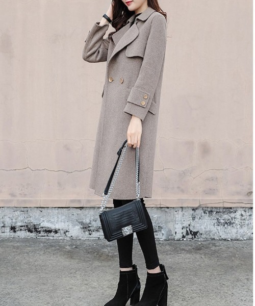 BLANC FICELLE(ブランフィセル)の「【RUUX】ウールライクチェスターコート(テーラードジャケット)」 - WEAR BLANC FICELLE(ブランフィセル)の「【RUUX】ウールライクチェスターコート(テーラードジャケット)」 - WEAR