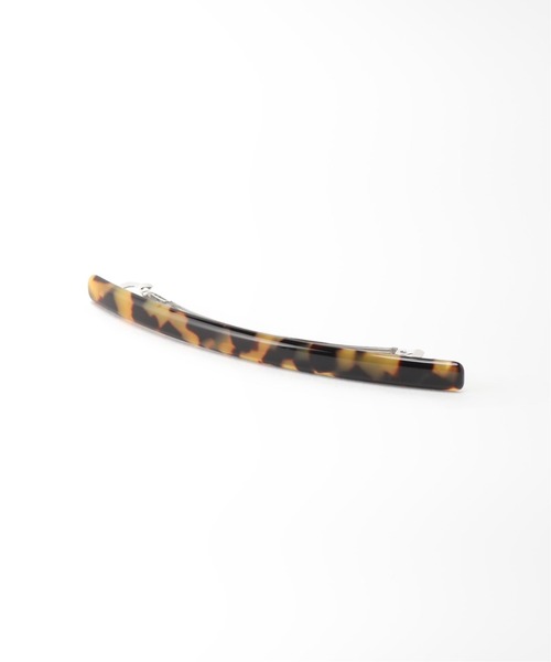 SLOBE IENA(スローブイエナ)の「【NP CREATION】 細バレッタ◆(バレッタ/ヘアクリップ・レディース・ブラウン/アイボリー/キャメル・FREE)」の9枚目の写真