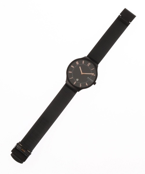 SKAGEN Grenen ブラック メッシュ ステンレス SKW6547 SKAGEN Grenen ブラック メッシュ ステンレス SKW6547