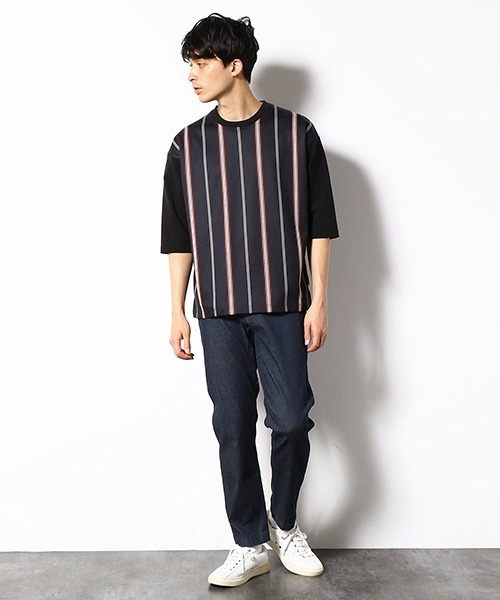 COMME　CA COMMUNE（コムサコミューン）の「★ＴＶドラマ着用商品★  ストレッチデニム クライミングパンツ（デニムパンツ・メンズ・ネイビー/ブラック・SMALL/MEDIUM/LARGE）」の8枚目の写真