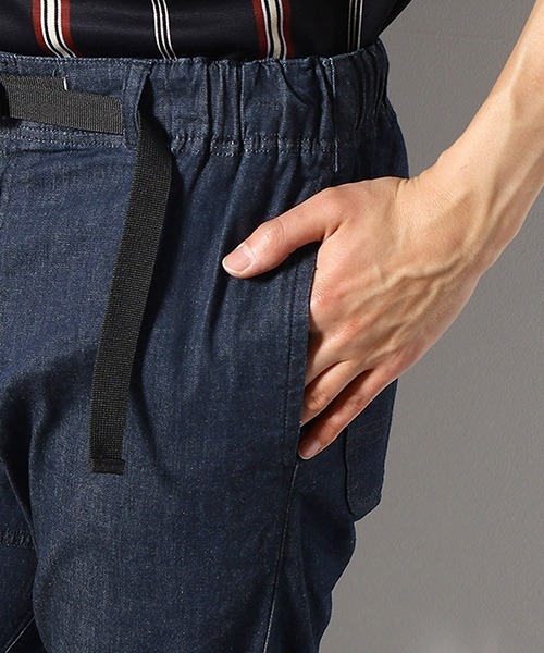 COMME　CA COMMUNE（コムサコミューン）の「★ＴＶドラマ着用商品★  ストレッチデニム クライミングパンツ（デニムパンツ・メンズ・ネイビー/ブラック・SMALL/MEDIUM/LARGE）」の7枚目の写真