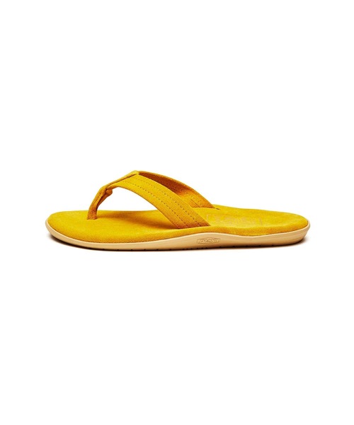 ISLAND SLIPPER（アイランドスリッパ）の「アイランドスリッパ/PT203 SUEDE YELLOW/レザーサンダル（サンダル・メンズ・イエロー・8/10/9/5/7/11/4/6）」の2枚目の写真