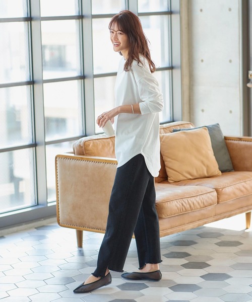 KOBE LETTUCE(コウベレタス)の「センターシームパイピング台湾シューズ(その他シューズ・レディース・ベージュ/アイボリー/ブラック/ブラウン・LL/S/L/M)」の17枚目の写真