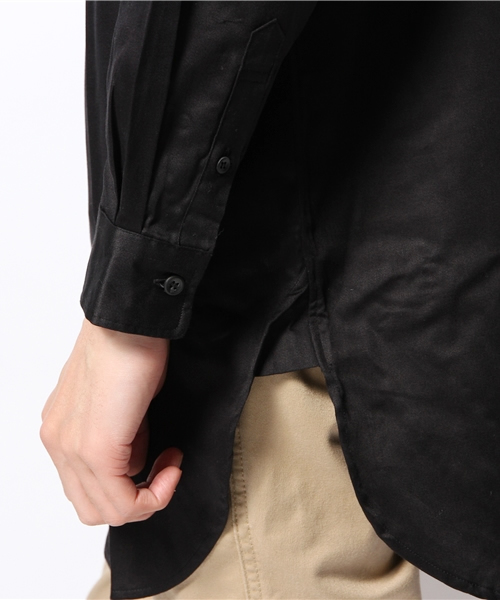 HARE(ハレ)の「ロングシャツ【HARE】(シャツ/ブラウス・メンズ・オフホワイト/ネイビー・SMALL/LARGE/MEDIUM)」の4枚目の写真