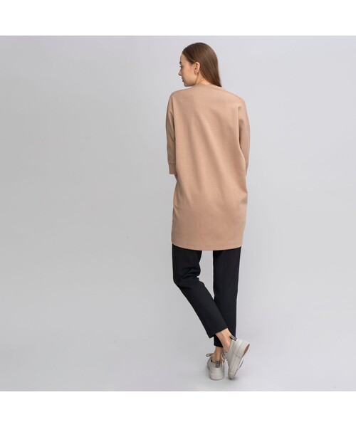 AIGLE（エーグル）の「サイドライン チュニック（Tシャツ/カットソー・レディース・ベージュ/ピンク/ダークブルー・S/M/L）」の12枚目の写真