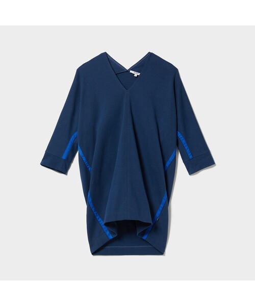 AIGLE（エーグル）の「サイドライン チュニック（Tシャツ/カットソー・レディース・ベージュ/ピンク/ダークブルー・S/M/L）」の16枚目の写真