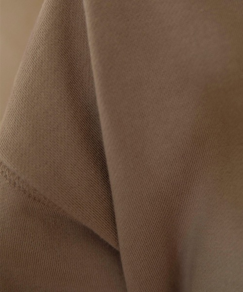 mangata（モンガータ）の「Over sweat tops（スウェット・レディース・ホワイト/ブラウン・FREE）」の6枚目の写真