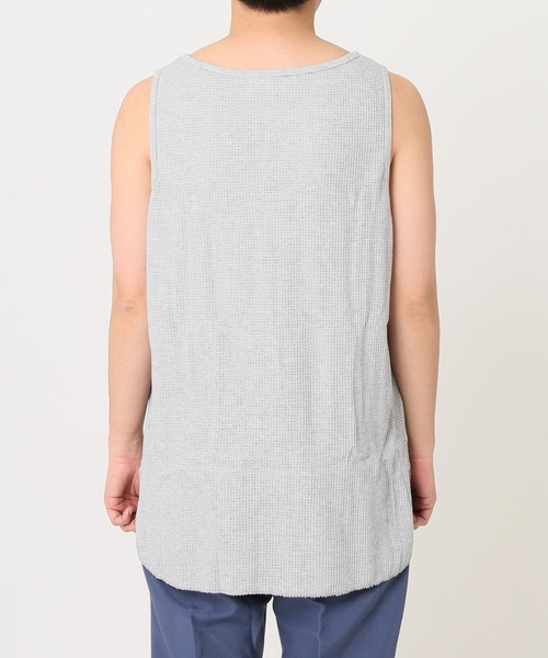 JEMORGAN(ジェーイーモーガン)の「【JEMORGAN × relume / ジェイイーモーガン】別注ワッフルタンクトップ(タンクトップ・メンズ・ホワイト/グリーン/グレー/ブラック・MEDIUM/SMALL/LARGE)」の13枚目の写真