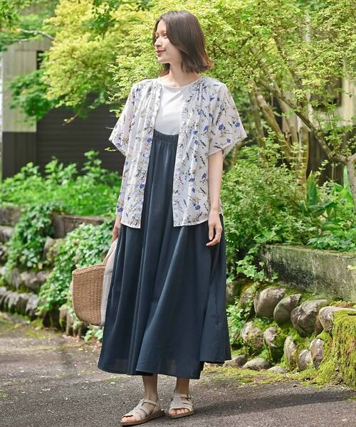 rps（アールピーエス）の「ノースリカットチュニック（Tシャツ/カットソー・レディース・チャコールグレー/ブラック/オフホワイト/モカ/ピンク/パープル/グレイッシュベージュ/グリーン/ネイビー/グレー・M/フリー）」の17枚目の写真