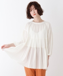 DRESKIP | 2WAYティアードブラウス(シャツ/ブラウス)