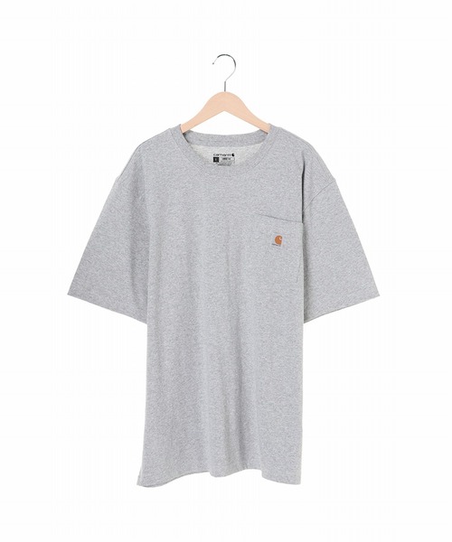 ＪＵＧＬＡＮＳ（ユグランス）の「Carhartt　Workwear Pocket Short-Sleeve T-Shirt（Tシャツ/カットソー・メンズ・ヘザーグレー/ホワイト/バーガンディー/ネイビー/ブラック/ダークブラウン・S/L/XL/M）」の16枚目の写真