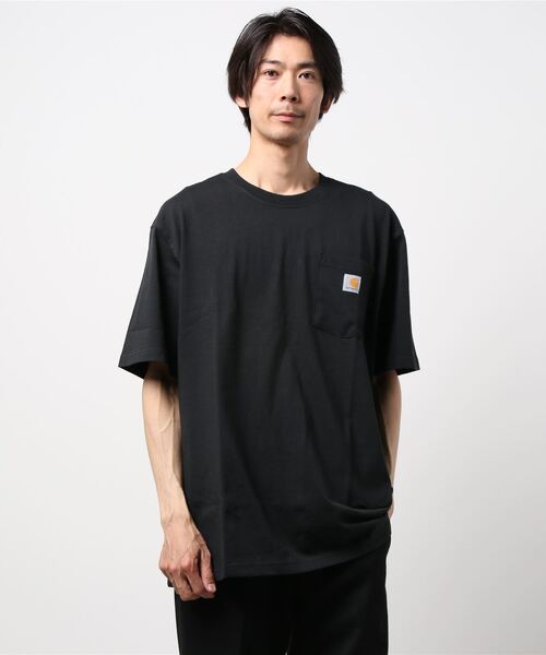 ＪＵＧＬＡＮＳ（ユグランス）の「Carhartt　Workwear Pocket Short-Sleeve T-Shirt（Tシャツ/カットソー・メンズ・ヘザーグレー/ホワイト/バーガンディー/ネイビー/ブラック/ダークブラウン・S/L/XL/M）」の20枚目の写真