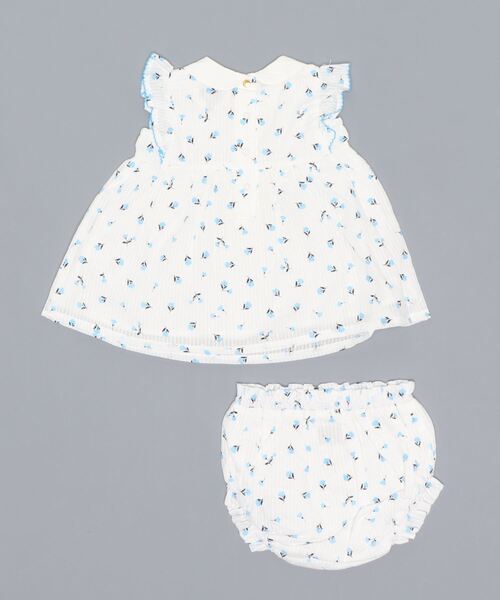 kate spade new york kids（ケイトスペードニューヨーク）の「レイエット ガーデンディッツィードレス（ワンピース・キッズ・オフホワイト・90cm/70cm/80ｃｍ）」の2枚目の写真