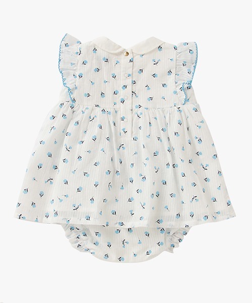 kate spade new york kids（ケイトスペードニューヨーク）の「レイエット ガーデンディッツィードレス（ワンピース・キッズ・オフホワイト・90cm/70cm/80ｃｍ）」の3枚目の写真