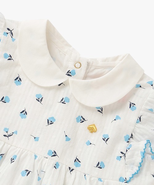 kate spade new york kids（ケイトスペードニューヨーク）の「レイエット ガーデンディッツィードレス（ワンピース・キッズ・オフホワイト・90cm/70cm/80ｃｍ）」の5枚目の写真